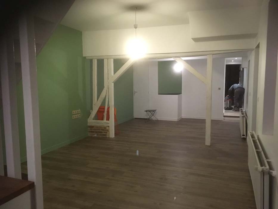 RENOVATION PLATRERIE-ISOLATION-PEINTURE-REVETEMENT DE SOLS - BERTEAUCOURT LES DA