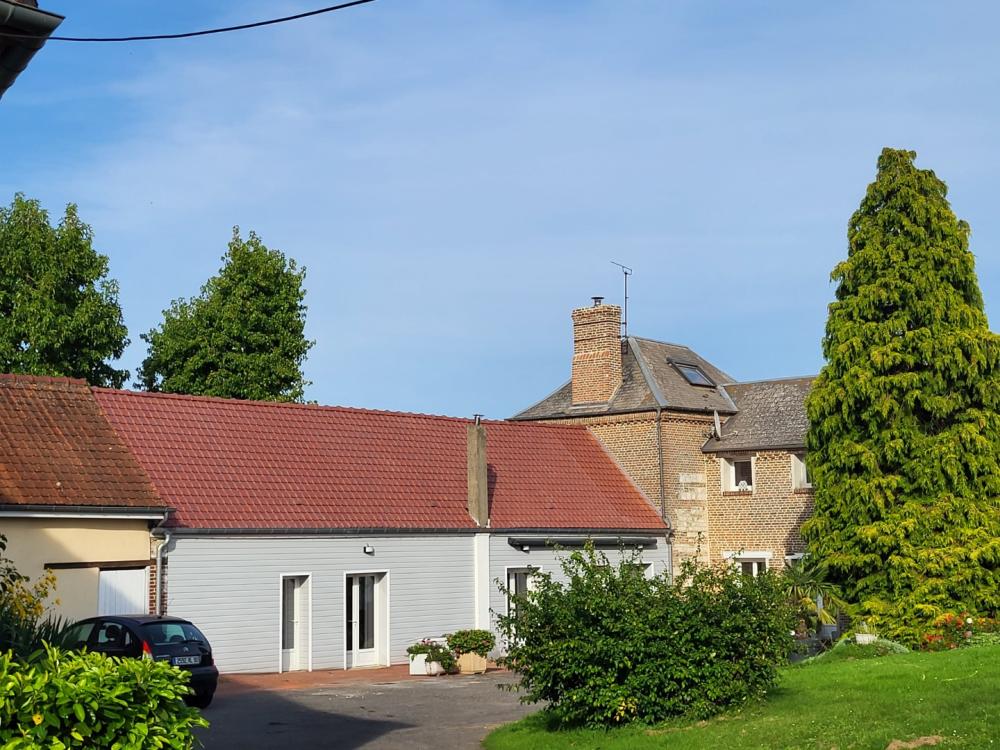 Rénovation de toiture - Berteaucourt les Dames proche Flixecourt - septembre 202