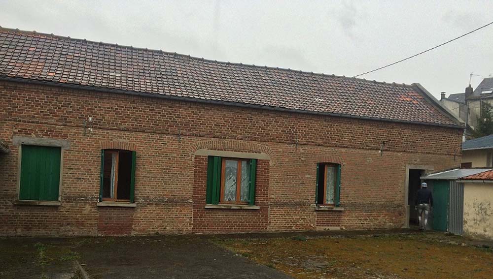 AVANT - POUR RENOVATION D'UN PICARDE INVESTISSEMENT LOCATIF - HALLENCOURT