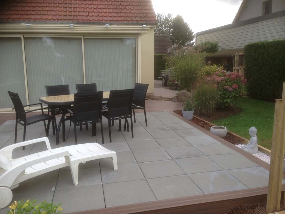 APRES - RENOVATION D'UNE  TERRASSE - BELLOY SUR SOMME